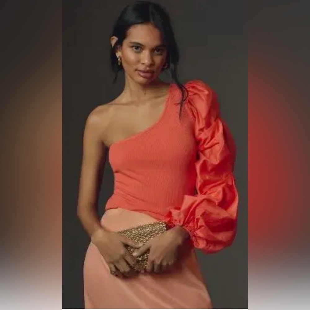 Draa sleeve one shoulder top - Sunday in Brooklyn